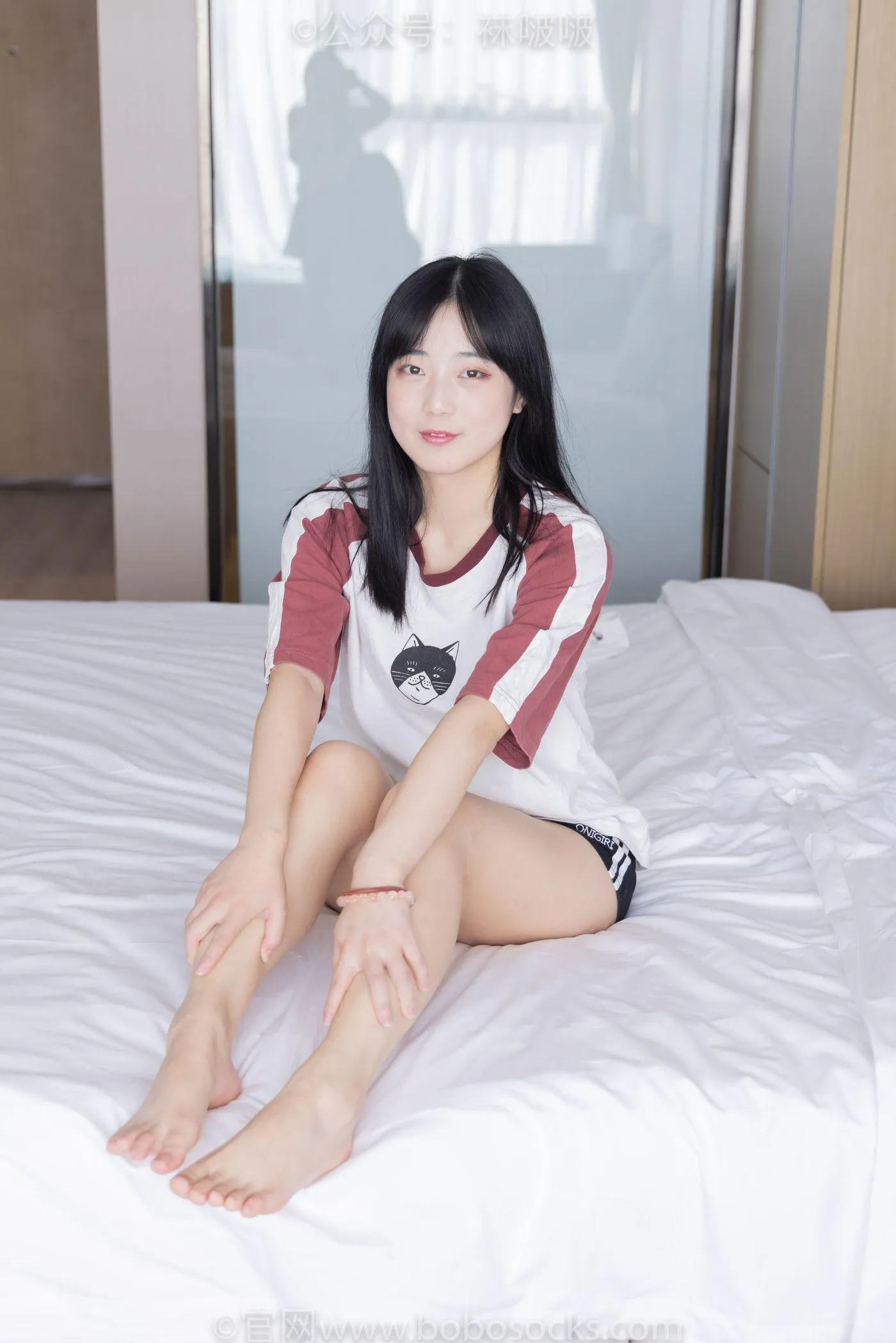[BoBoSocks袜啵啵]NO.036 菠萝-帆布鞋、白棉袜、裸足 [138P]插图9